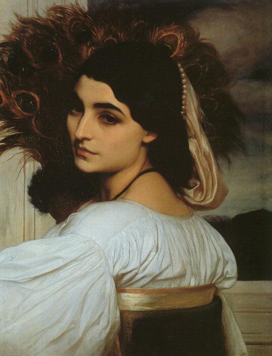 Lord Frederic Leighton Pavonia Sweden oil painting art